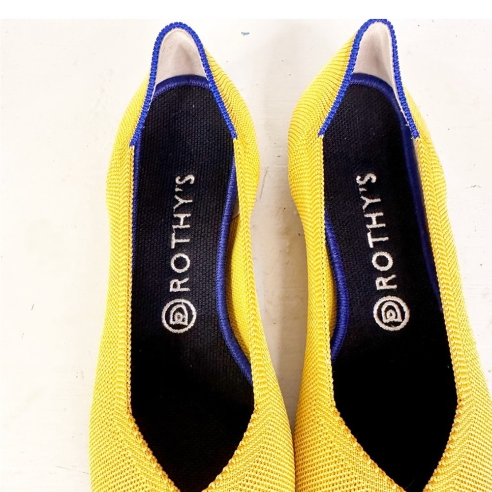 #761 Rothy’s Pointed Flats says size 10 but fit like a 8 they are mismarked. - Picture 12 of 12
